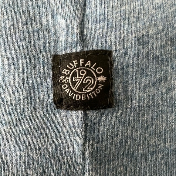 Buffalo David Bitton - Blue 100% Cotton Crewneck T-Shirt Men’s XL - Picture 4 of 9
